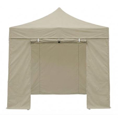 PARED PARA CARPA PLEGABLE ALUMINIO SG0129 CON CREMALLERA BEIGE SUNGARDEN - SG0222