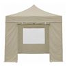 PARED PARA CARPA PLEGABLE ALUMINIO SG0129 CON VENTANA BEIGE SUNGARDEN - CARPAPAREDES2