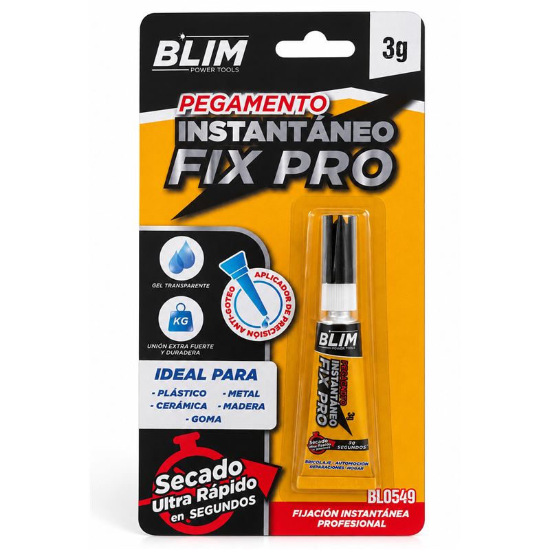 PEGAMENTO INSTANTÁNEO 3GR BLIM FIX PRO - BL0549