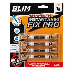 PEGAMENTO INSTANTÁNEO 8X1GR BLIM FIX PRO - BL05551