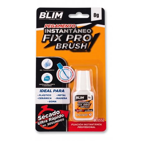 PEGAMENTO INSTANTÁNEO 8GR BLIM FIX PRO BRUSH - BL0552