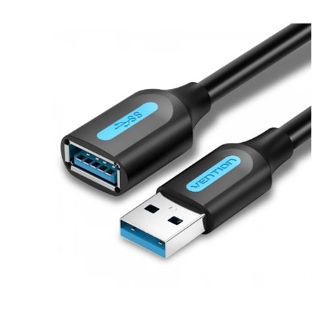 CABLE EXTENSION USB 3.0 A MACHO A A HEMBRA 3 METROS VENTION - CBHBI