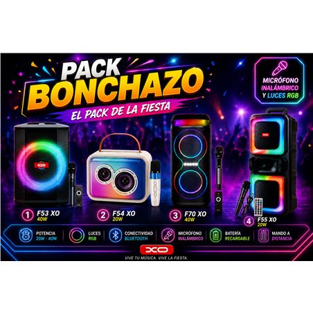 PACK ALTAVOCES XO - PACKBONCHAZO1