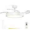 VENTILADOR DE TECHO 42" LED BLANCO 30W ASPAS RETRACTILES GRUNKEL - SKYWHITE42