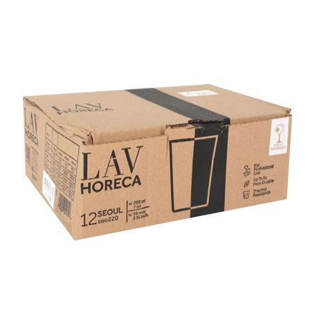 VASO VIDRIO TEMPERADO 20CL SEOUL LAV - AVT5388-1