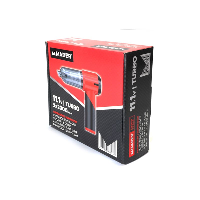 ASPIRADOR / SOPLADOR TURBO 11.1V MADER - 73823-2