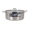 CACEROLA CON TAPA ACERO APTA PARA INDUCCION 12.5L QUTTIN - QT-878H334