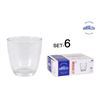 SET 6 VASOS CORTADO TRANSPARENTE 90CC DURALEX GIGOGNE - T11-1015ACS