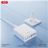 CARGADOR DE CORRIENTE 75W 6 TOMAS 3USB A 3USBC L133 XO - XOL133-1