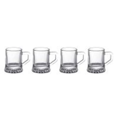 SET 4 VASOS CHUPITO 25CC ROYAL GOLD - Z23212E-1