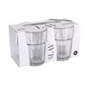 SET 4 VASOS VIDRIO 365CC ARAS LAV - ZA20067R