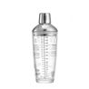 COCTELERA VIDRIO 650ML CON TAPA DE ACERO MY BAR - BY01019979677