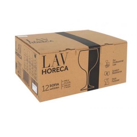 SET 12 COPAS COCKTAIL 645ML SOFIA LAV HORECA - LH-SOF564R-1