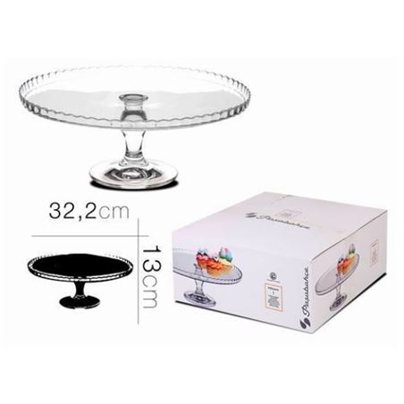 PLATO VIDRIO PARA REPOSTERIA DE 32CM PASABAHCE - 224423