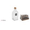 SET 12 TARROS CON TAPON DE CORCHO 140ML LA MEDITERRANEA - BE03030476196