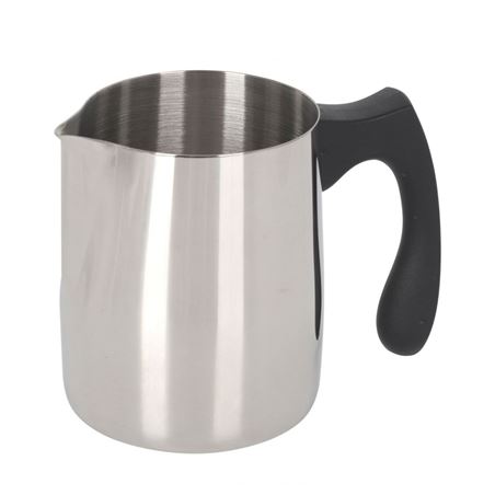 LECHERA PARA HOSTELERIA ACERO INOX MANGO GOMA 600ML QUTTIN - BY01019979379