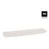 SET 24 FUENTES RECTANGULAR IVORY BRILLO 30X8CM LA MEDITERRANEA - B25014-1