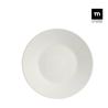 SET 6 PLATOS LLANOS IVORY BRILLO 25CM MAITRE LA MEDITERRANEA - B251001