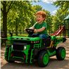 CAMION INFANTIL A BATERIA CON PLATAFORMA DE CARGA VERDE - 33045-4