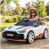 COCHE INFANTIL A BATERIA CON CONTROL REMOTO AUDI RS6 GT AVANT BLANCO - 33028-7