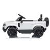 COCHE INFANTIL A BATERIA CON CONTROL REMOTO LAND ROVER DEFENDER BLANCO - 33026-3