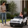 COCHE INFANTIL A BATERIA CON CONTROL REMOTO LAND ROVER DEFENDER BLANCO - 33026-8