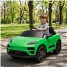 COCHE INFANTIL A BATERIA CON CONTROL REMOTO PORSCHE MACAN VERDE - 33039-5
