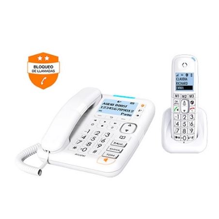PACK COMBO FIJO MAS INALAMBRICO ALCATEL BLANCO XL785 COMBO - 3700601423303