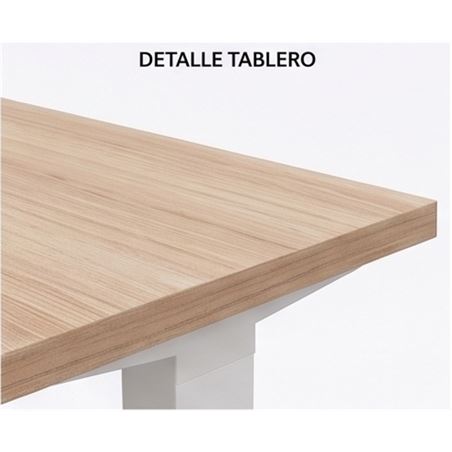 MESA DE OFICINA 120X70X75CM NOGAL CROMAD - NOGAL2