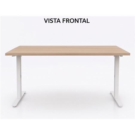 MESA DE OFICINA 120X70X75CM NOGAL CROMAD - NOGAL4
