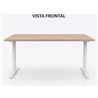 MESA DE OFICINA 120X70X75CM NOGAL CROMAD - NOGAL4