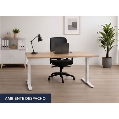 MESA DE OFICINA 120X70X75CM NOGAL CROMAD - NOGAL6