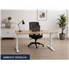 MESA DE OFICINA 120X70X75CM NOGAL CROMAD - NOGAL6