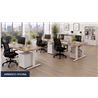 MESA DE OFICINA 120X70X75CM NOGAL CROMAD - NOGAL7