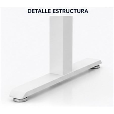 MESA DE OFICINA 120X70X75CM BLANCA CROMAD - MESA1