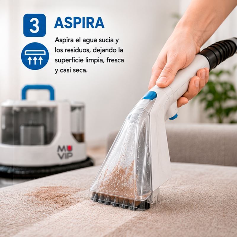 ASPIRADORA DE TAPICERÍAS 650W MUVIP - MV0698-6