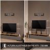 SOPORTE UNIVERSAL DE SOBREMESA PARA TV DE 23" A 75" CROMAD - CR1252-9