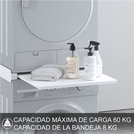 SOPORTE ELEVADOR UNIVERSAL PARA LAVADORAS Y SECADORAS WASHBASE CROMAD - CR1253-2