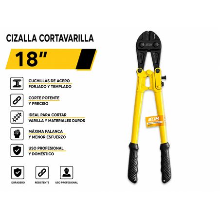 CIZALLA CORTAVARILLA 18" BLIM - BL0583
