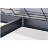 ESTANTERIA METÁLICA INDUSTRIAL NEGRA 4 BALDAS 180X180X60CM BLIM - BL0629-2
