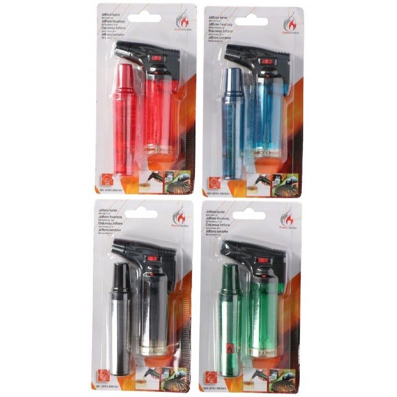 ENCENDEDOR QUEMADOR RECARGABLE COLORES SURTIDOS - 003696-1
