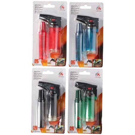 ENCENDEDOR QUEMADOR RECARGABLE COLORES SURTIDOS - 003696-1