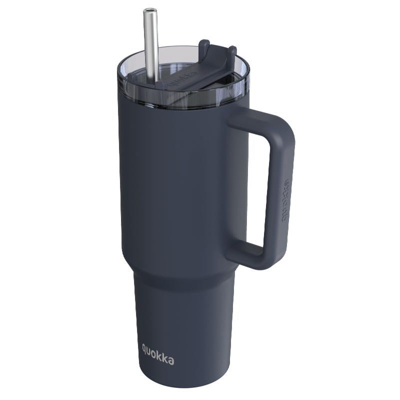 TAZA TERMO XL 1200ML ACERO INOX STREAM BLACK QUOKKA - 40044Q