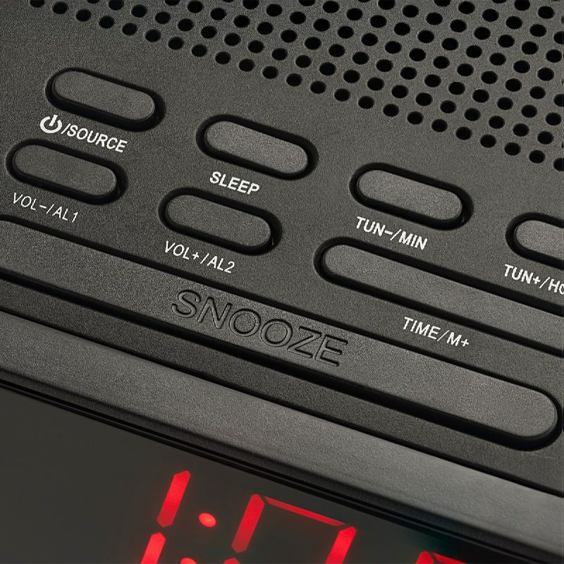 RADIO DESPERTADOR CON DISPLAY LED DAEWOO - DW1218-1