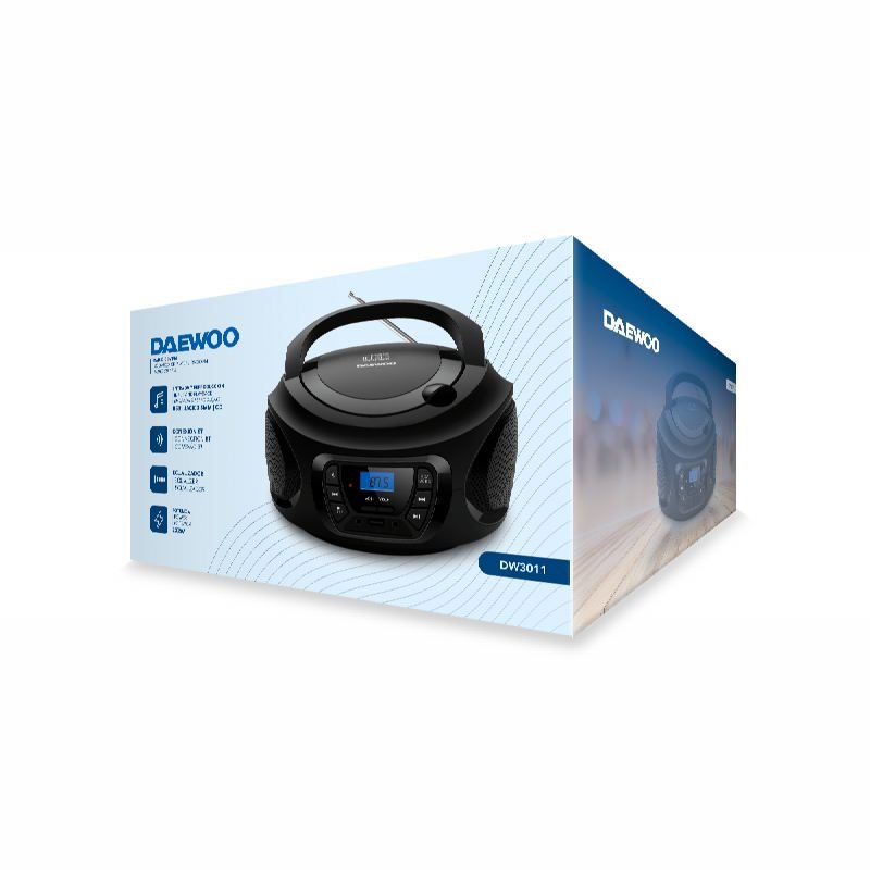 RADIO CD CON USB Y BLUETOOTH DW3011 DAEWOO - DW3011-1