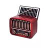 RADIO VINTAGE SOLAR CON BATERIA RS11854RED SAMI - RS11854RED
