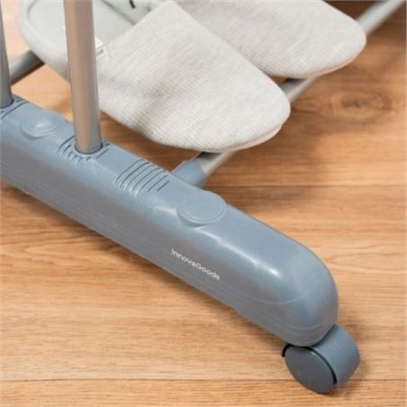 TENDEDERO VERTICAL CON RUEDAS 24 BARRAS 40KG INNOVAGOODS - V0103921-3