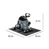 PEDALEADOR ESTATICO PARA PIERNAS Y BRAZOS VELORA 2100 INNOVAGOODS - V0104007-2