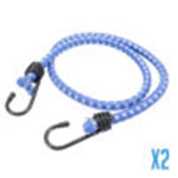 JUEGO 2 GANCHOS ELASTICOS GOMA 120CM X 12MM - FSKPUL120