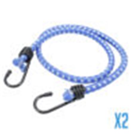 JUEGO 2 GANCHOS ELASTICOS GOMA 120CM X 12MM - FSKPUL120